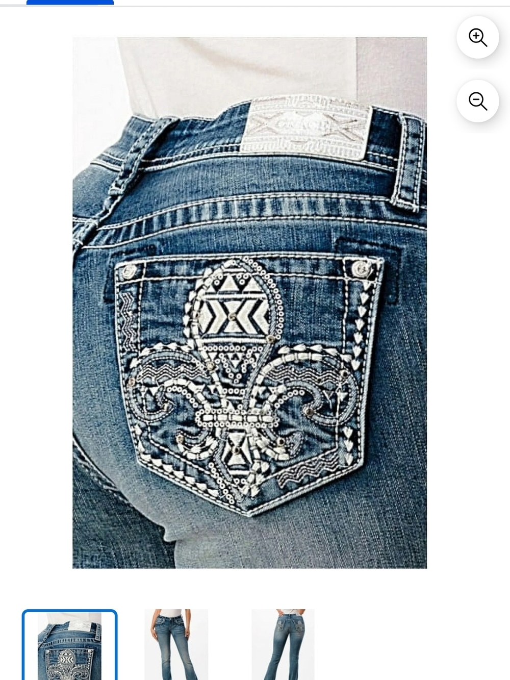 ✨️Grace in LA Embellished/Modern Western Jeans✨️